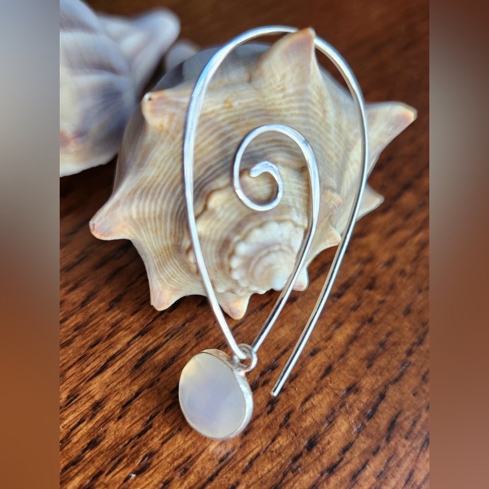 Sterling Silver Hoops - image 5